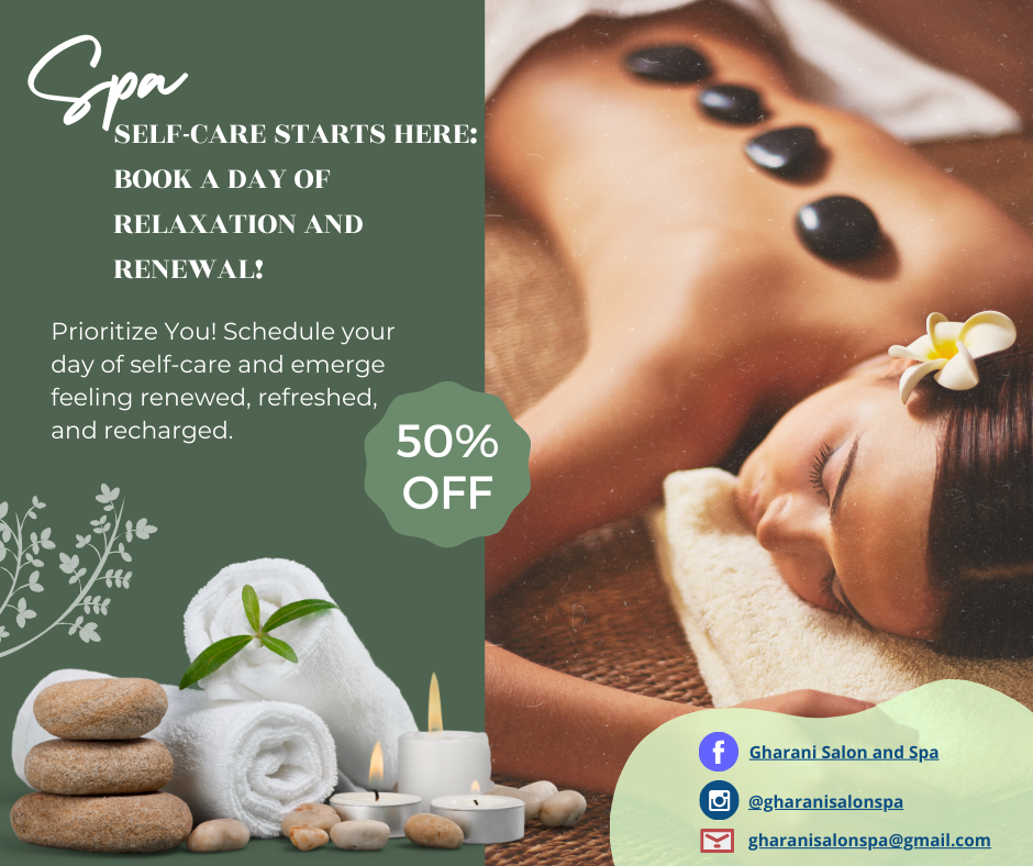 Branded spa promotional graphic preview